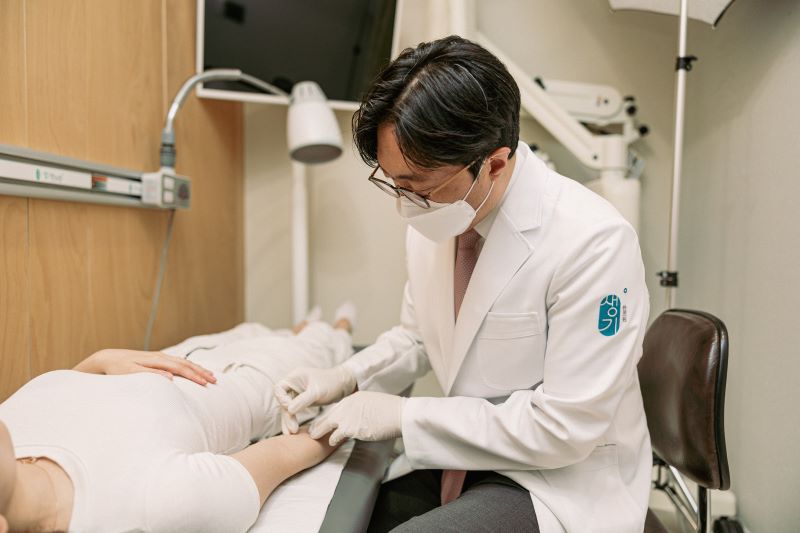 아토피 치료 전후 비교 사진: 5개월 경과